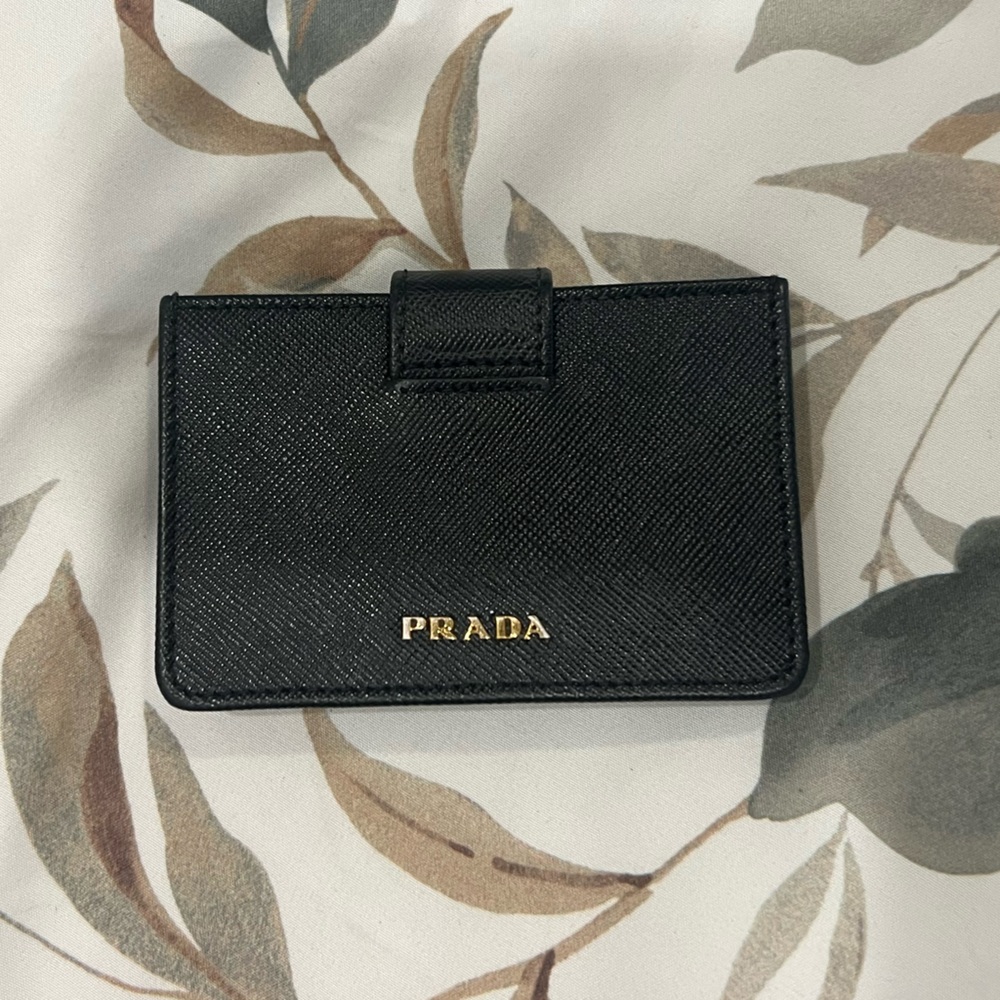 Authentic Prada cardholder.